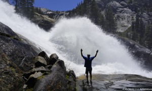 Waterwheel Falls Tuolumne River Yosemite 